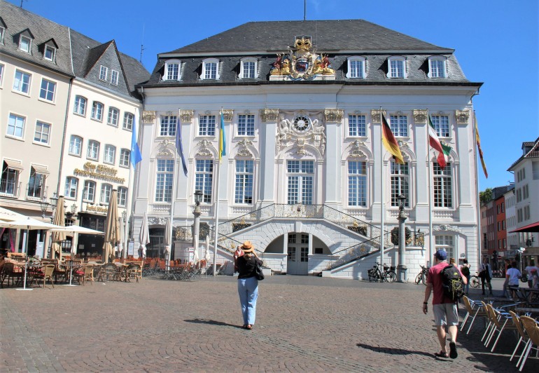 L'ancien Hôtel de ville de Bonn.